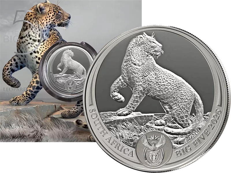 5 Rand Südafrika Big Five - Leopard 2026