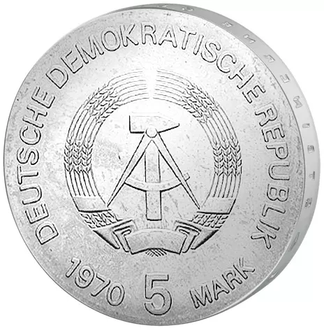 5 Mark DDR Meißen 1972-1983 vorzüglich