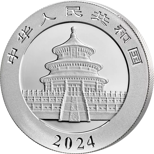 10 Yuan China Panda Silber 2024 10 Yuan China Panda Silber 2024