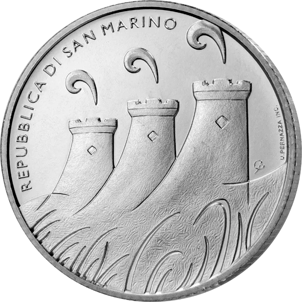 5 Euro San Marino Schutz der Wildtiere San Marinos - Gecko 2023
