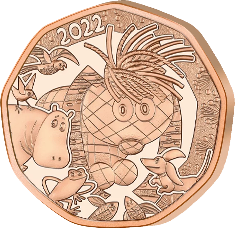 5 Euro Österreich Ostermünze - Das kleine Ich bin ich 2022