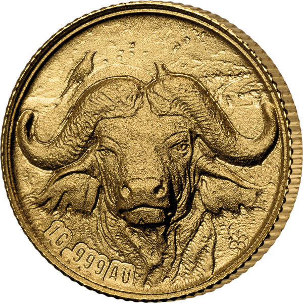 5 x 100 Francs Elfenbeinküste Big Five Africa 2022