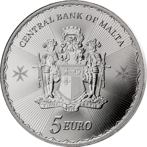 1 Unze Silber Malta Malteserkreuz 2025