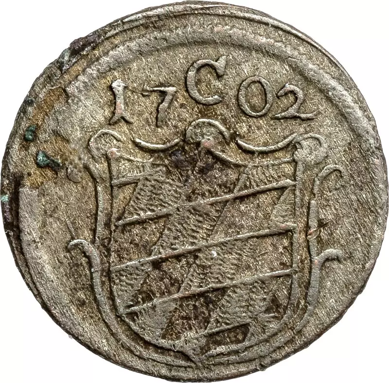 Einseitiger Pfennig Bayern Maximilian II. Emanuel 1679-1705, 1715-1725