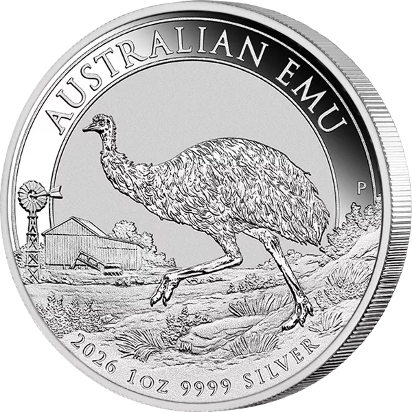 1 Unze Silber Australien Emu 2026