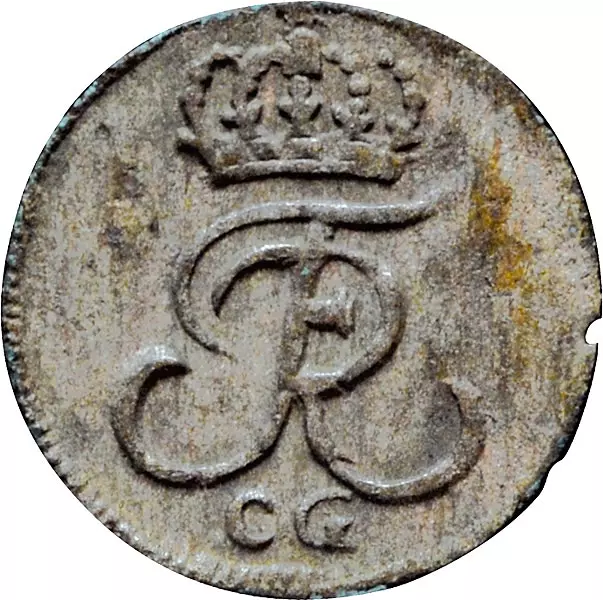 Schilling Brandenburg-Preußen König Friedrich I. 1701-1710