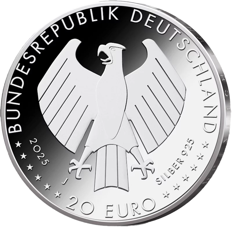 Neuheiten-Service: 20 Euro BRD Stempelglanz