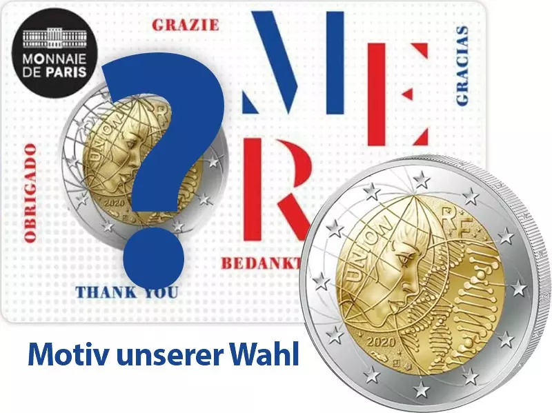 2 Euro Frankreich Medizinische Forschung 2020 MuW 2 Euro Frankreich Medizinische Forschung 2020 MuW