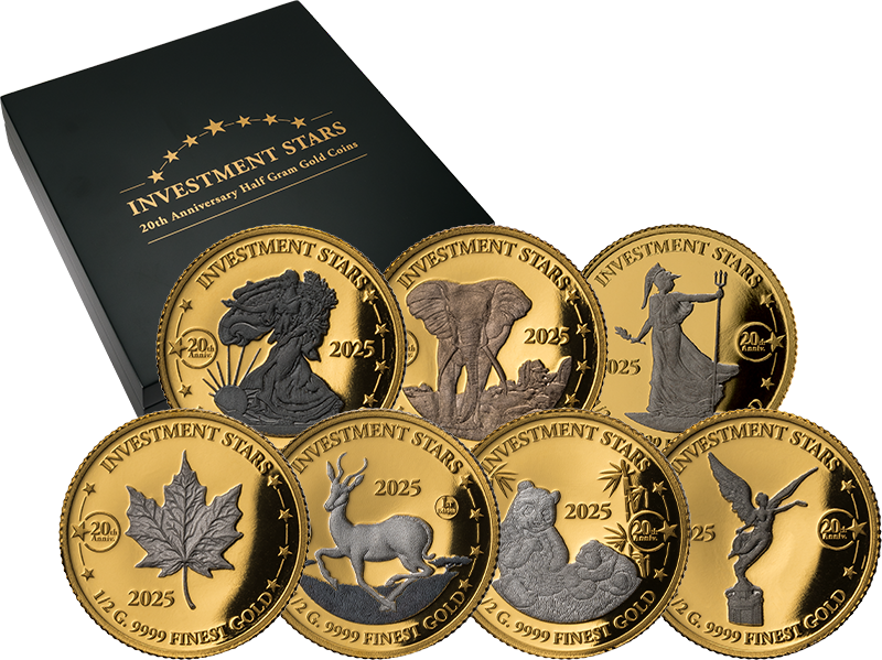 7 x 25 Francs Burundi Investment Stars 2025