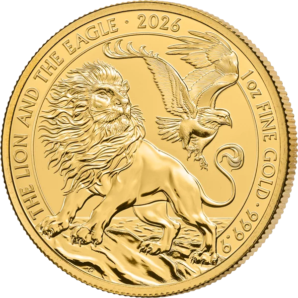 1 Unze Gold Großbritannien Lion and The Eagle 2026