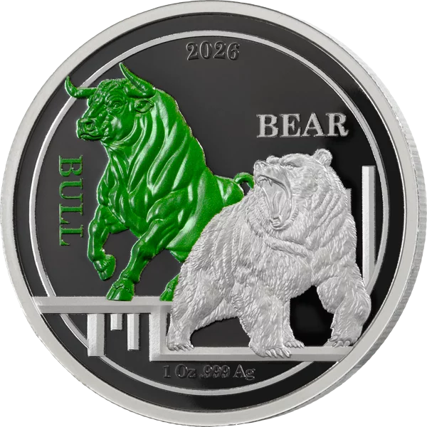 2 x 1 Dollar Ascension RhoDimension Bulle & Bär 2026