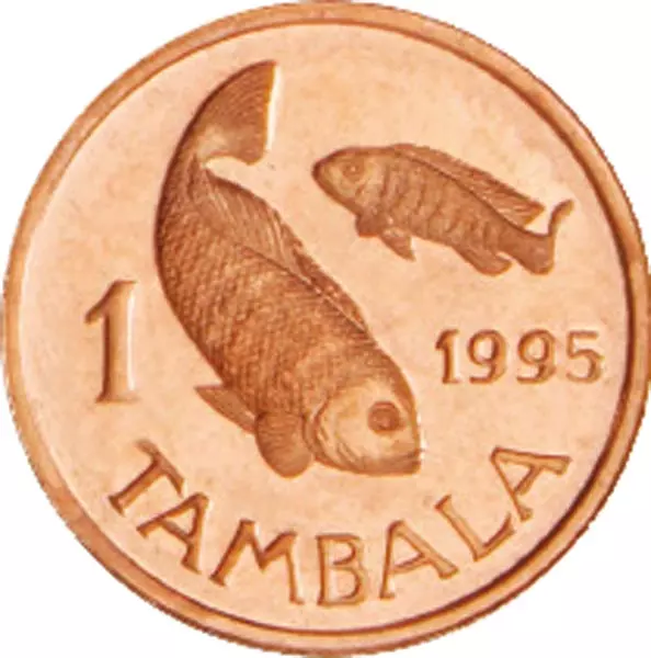 1 Tambala - 10 Kwacha Kursmünzensatz Malawi 1995-2006