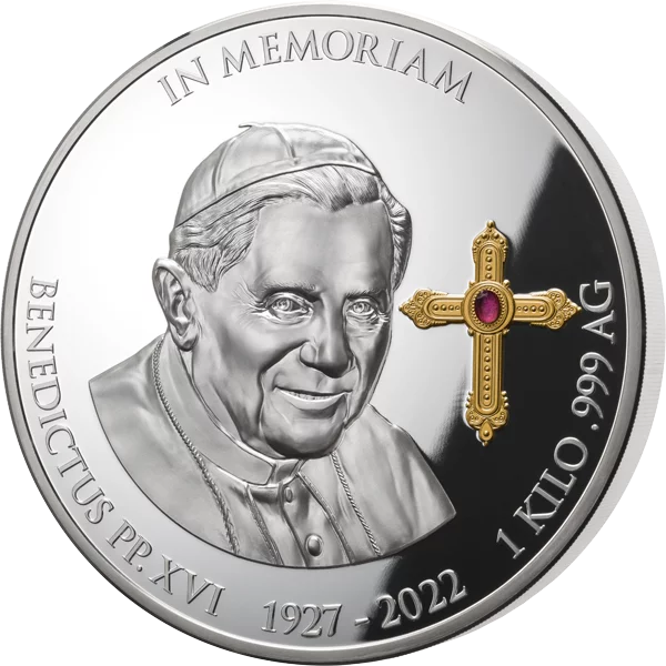 25 Dollars Samoa Todestag von Papst Benedikt 2022