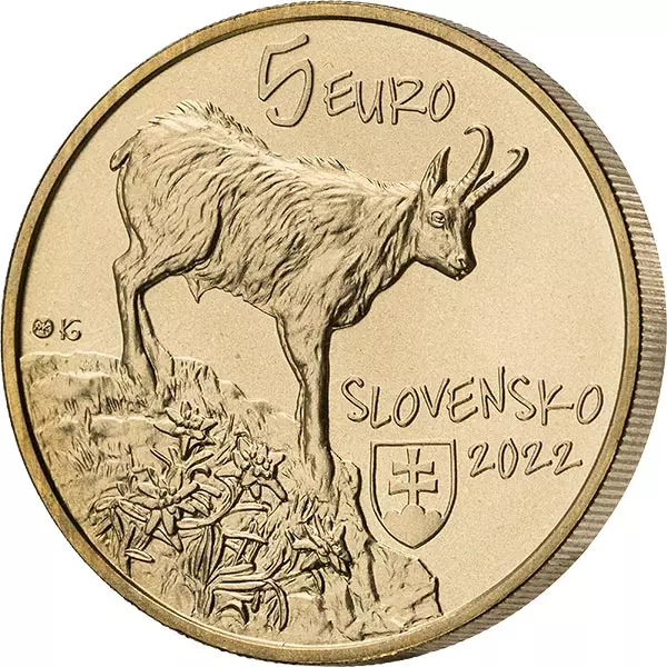 5 Euro Slowakei Flora und Fauna Tatra-Gams 2022