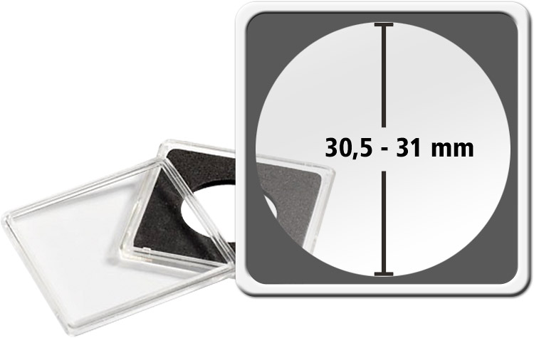Quadrum Intercept-Kapsel Ø 30,5 - 31mm, Kunststoff