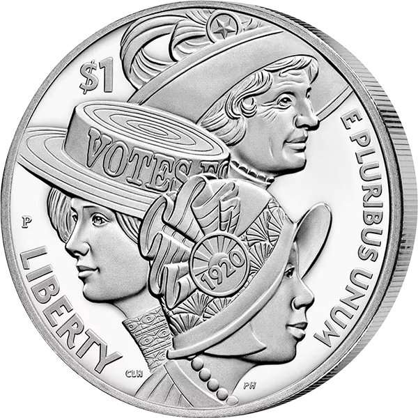 1 Dollar USA 100 Jahre Frauenwahlrecht 2020