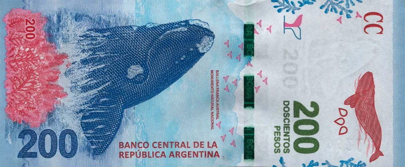 Banknote Argentinien 200 Pesos 2016