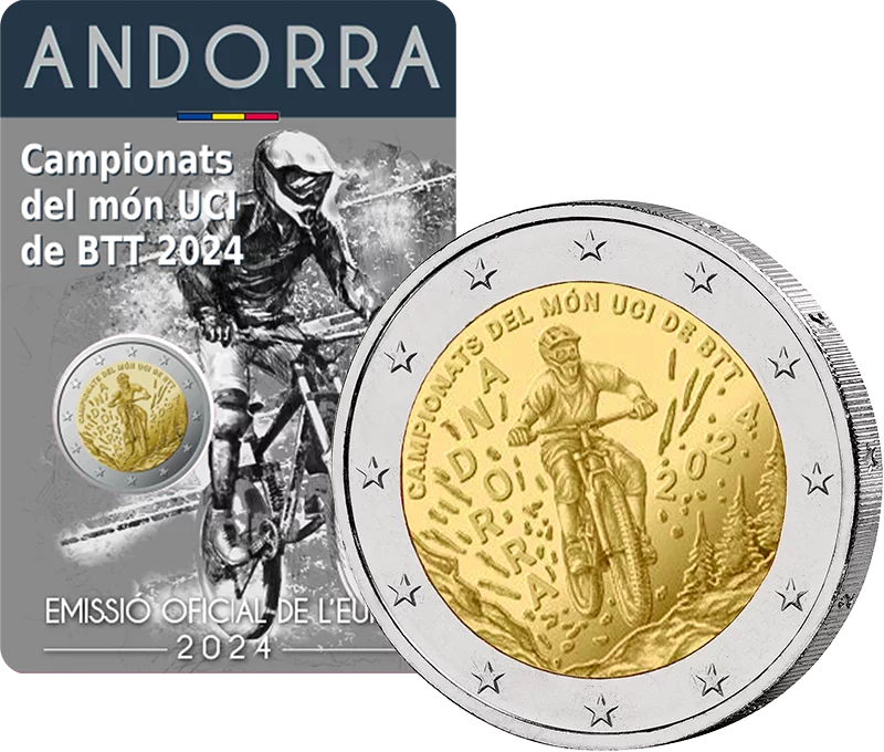 2 Euro Andorra UCI Mountainbike-WM in Andorra 2024