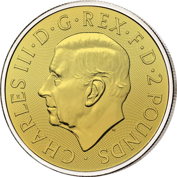 2 Pounds Großbritannien Loch Ness Monster 2026 Triple Gold Edition