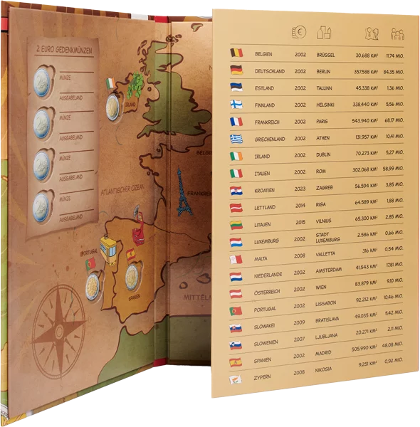 Münzalbum für Kids Presso für 24 x 2 Euro