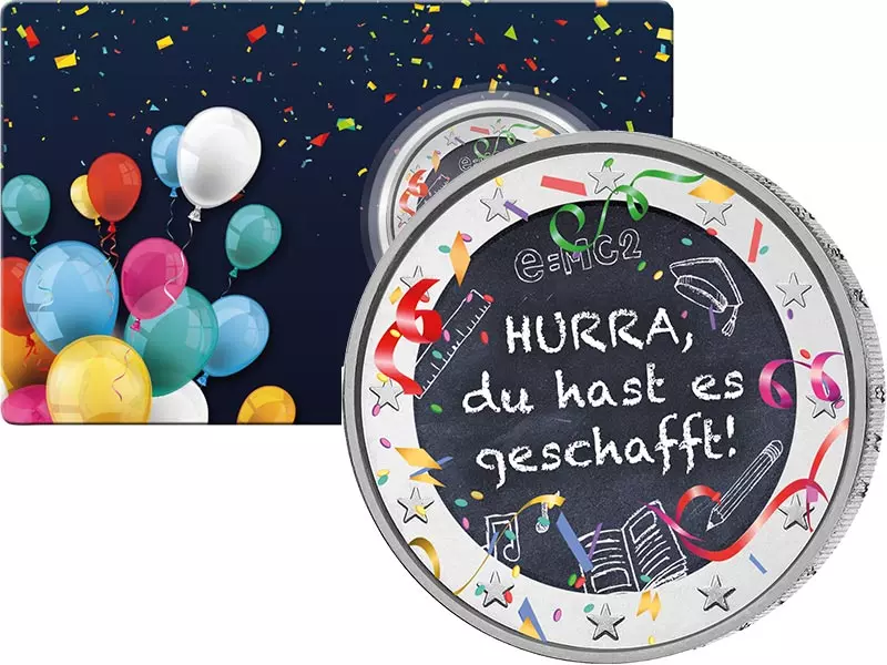 2-Euro-Künstlerausgabe Abschluss in der Coincard 2-Euro-Künstlerausgabe Abschluss in der Coincard