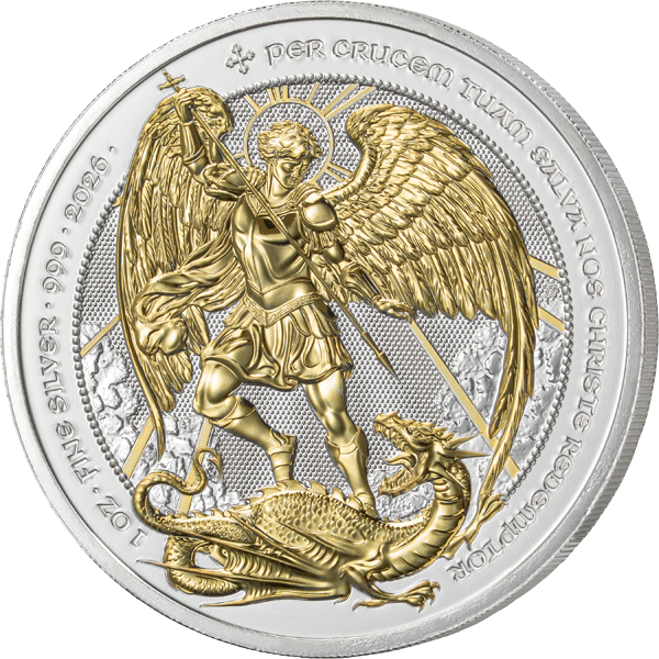 2 Pounds Großbritannien The Angel 2026 Shiny Gold Edition