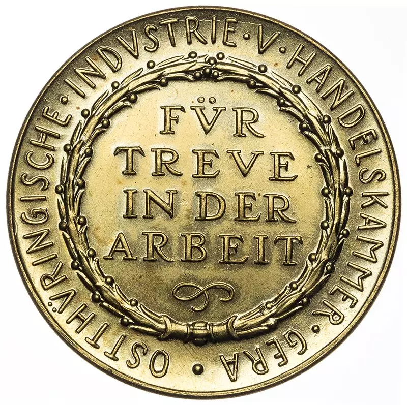 Verdienstmedaille Gera Ostthüringische Industrie- und Handelskammer