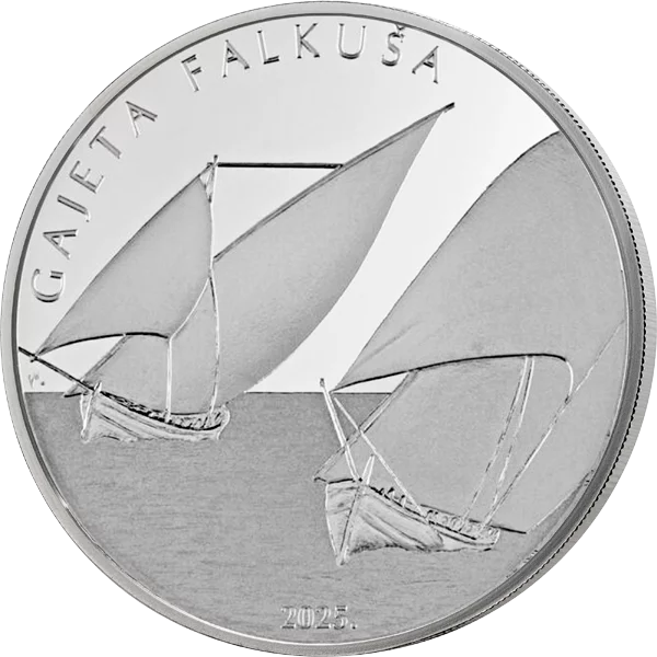 4 Euro Kroatien Insel Vis - Gajeta Falkuša 2025