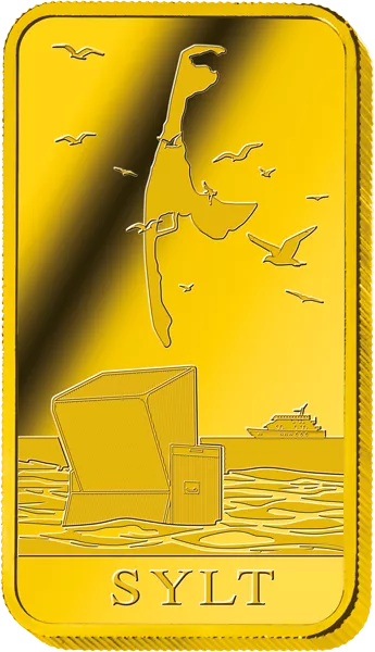 5 Gramm Goldbarren Sylt 2022