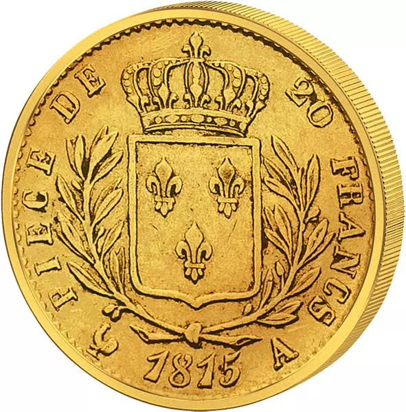 20 Francs Frankreich Ludwig XVIII. 1814-1824