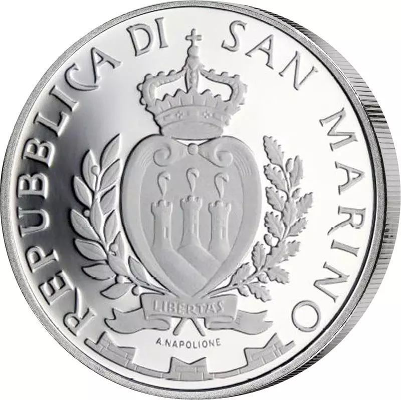 5 Euro San Marino 100. Todestag Giacomo Puccini - Madame Butterfly