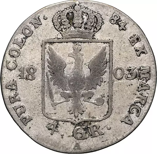 4 Groschen Preußen König Friedrich Wilhelm III. 1797-1809
