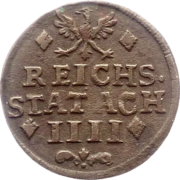 4 Heller Aachen Reichsadler 1713 - 1759