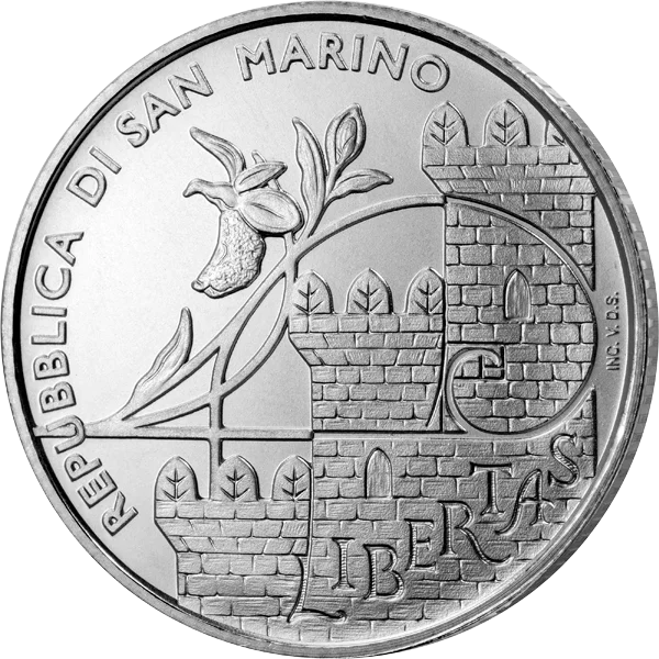 5 Euro San Marino Wilde Orchideen 2025