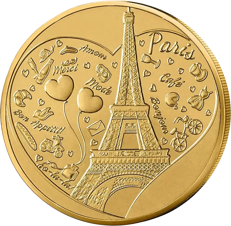 Medaille Frankreich Souvenir aus Paris