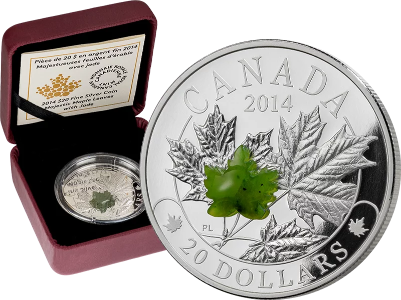 20 Dollars Kanada Maple Leaf 2014