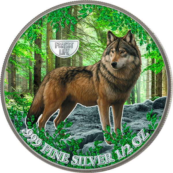 Silber-Kollektion: Mysterious Rhodium - Forest Life