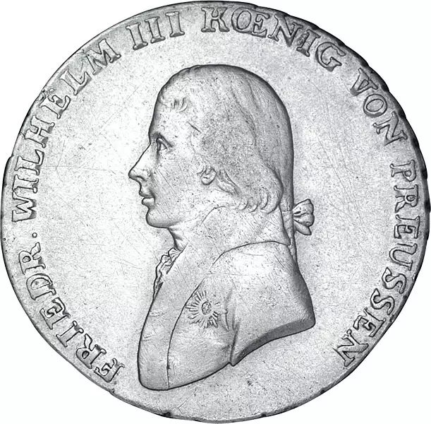 Taler Preußen König Friedrich Wilhelm III. 1797-1809