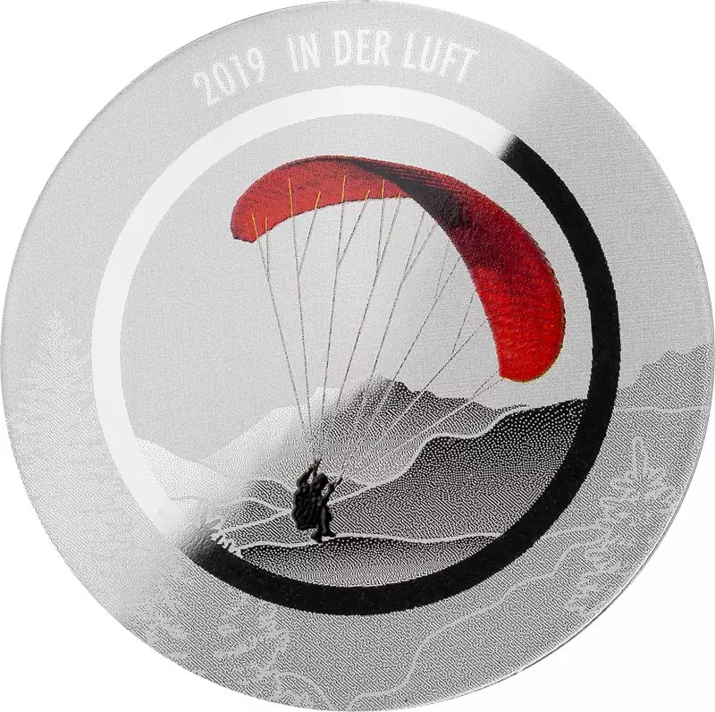 5 x 5 Euro BRD Subtropische Zone 2018 inkl. Gedenkprägung In der Luft