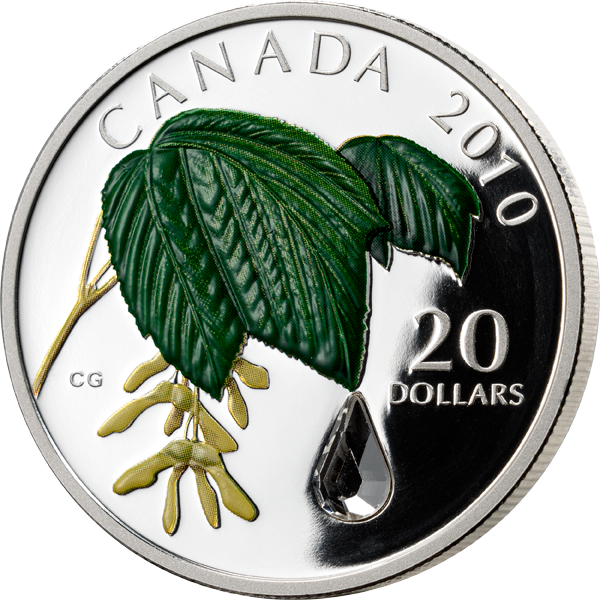 20 Dollars Kanada Maple Leaf 2010