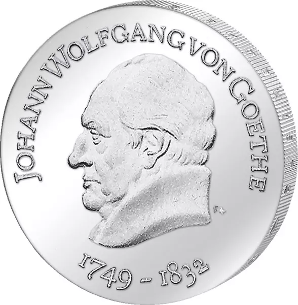 20 Mark DDR Johann Wolfgang von Goethe 1969