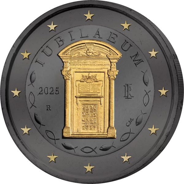2 Euro Italien Heiliges Jahr 2025 Golden Enigma Edition