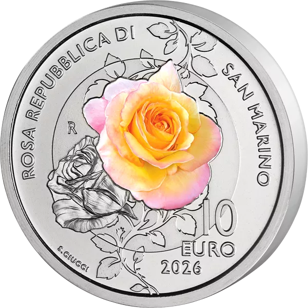 10 Euro San Marino Rosa Repubblica di San Marino - Edelrose 2026
