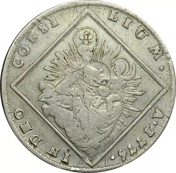 20 Kreuzer Bayern Kurfürst Maximilian III. Joseph 1770-1776