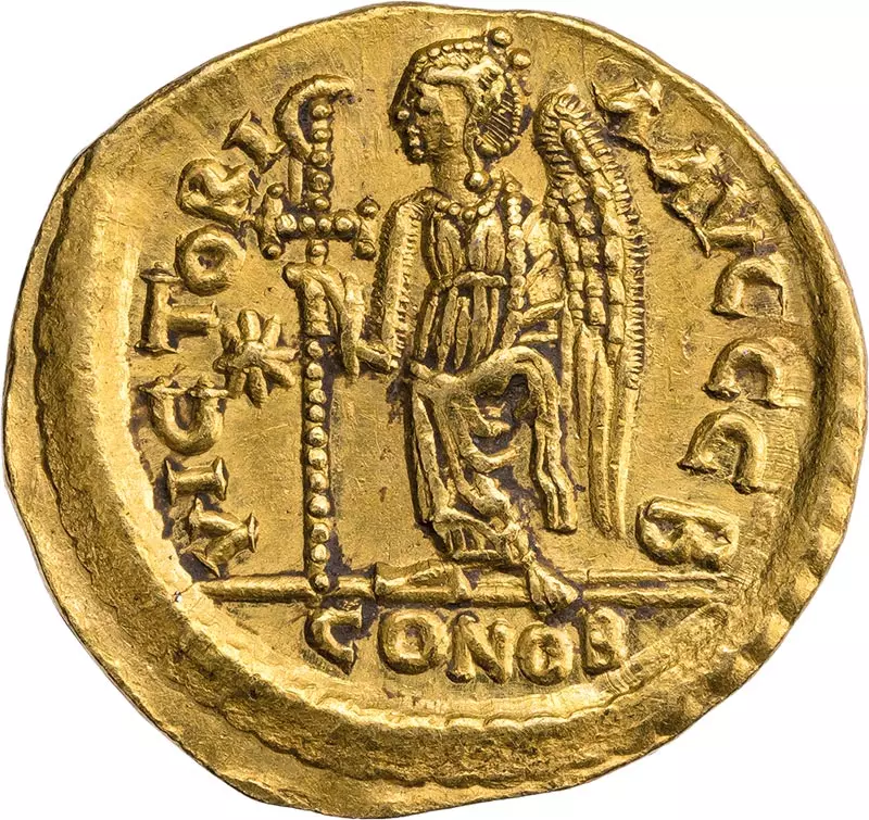 Solidus Byzanz Kaiser Anastasios I. 491-518
