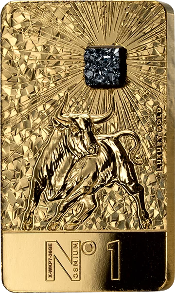 5.000 Francs Guinea Luxury Gold - Osmium Bulle 2025