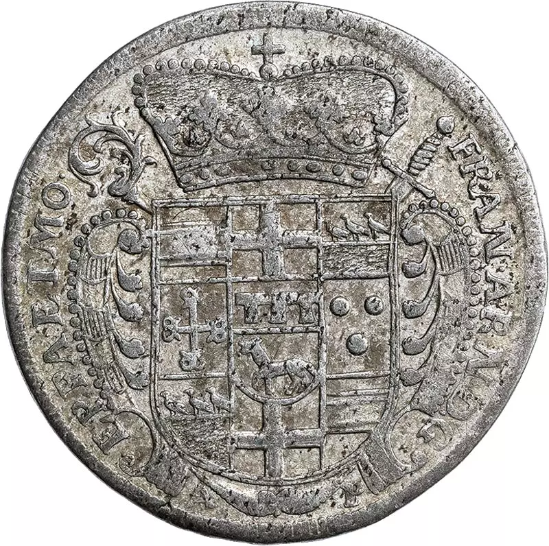 1/12 Taler Paderborn Fürstbischof Franz Arnold von Wolff-Metternich zur Gracht 1712-1715