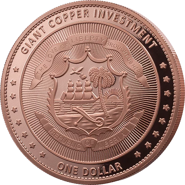 1 Dollar Liberia American Eagle 2026