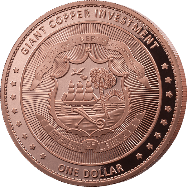 1 Dollar Liberia American Eagle 2026