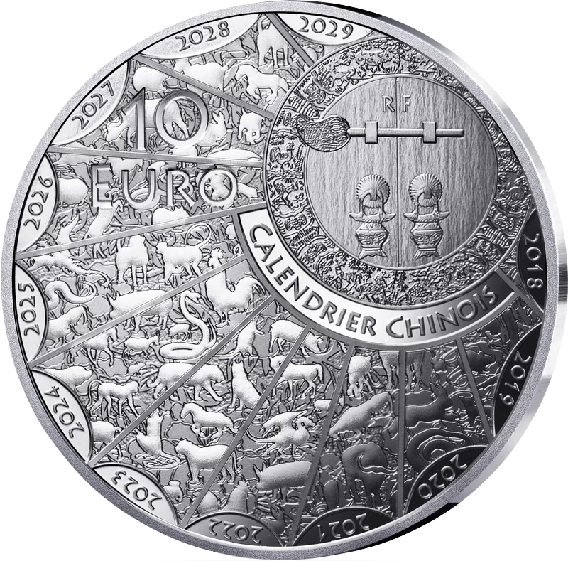 10 Euro Frankreich Jahr des Pferdes 2026
